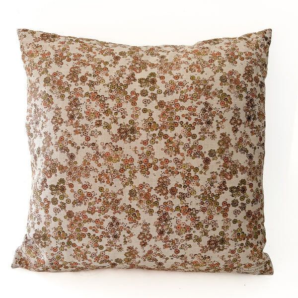 Garden Zebra Pillow 20"x20" Moss & Mallow