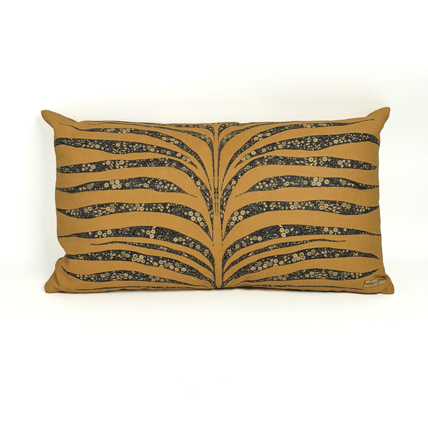Garden Zebra Pillow 24"x14" Color Tiger