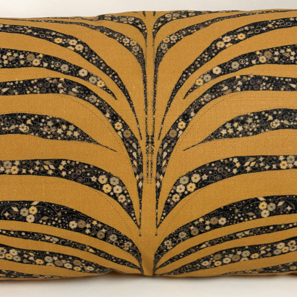 Garden Zebra Pillow 24"x14" Color Tiger