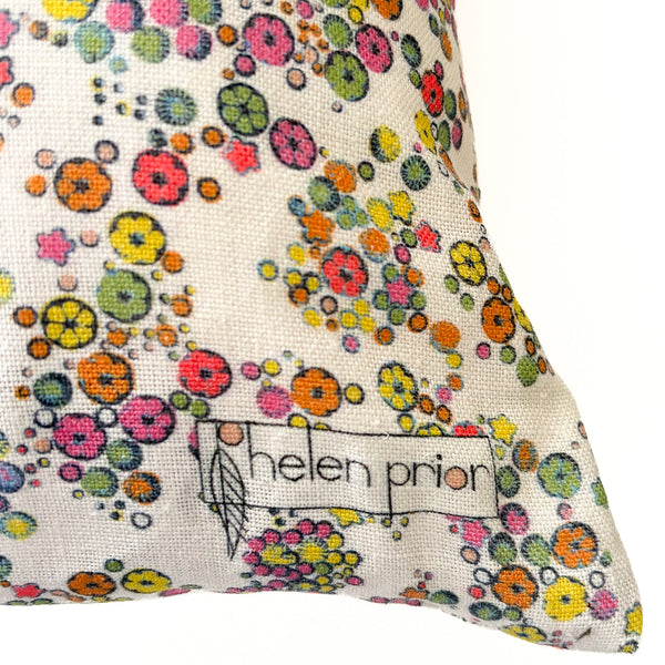 Garden Zebra Pillow 20"x20" Tutti Frutti