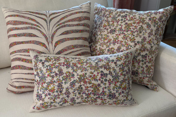 Little Garden Pillow 12"x20" Tutti Frutti