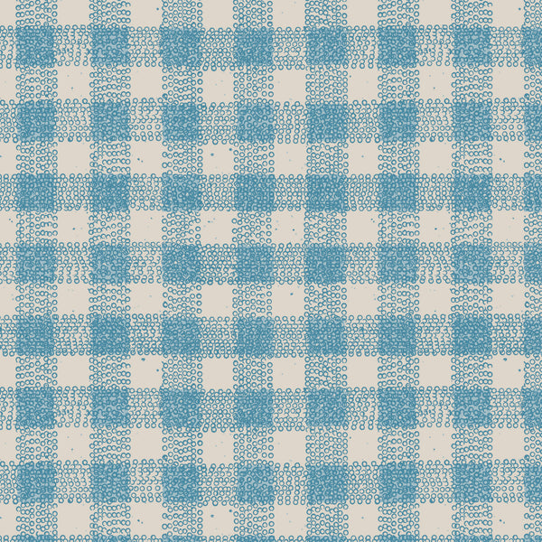 Dot Gingham Matte Wallpaper – Calais