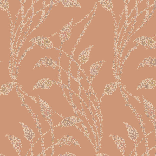 Flora Flow Matte Wallpaper – Cameo