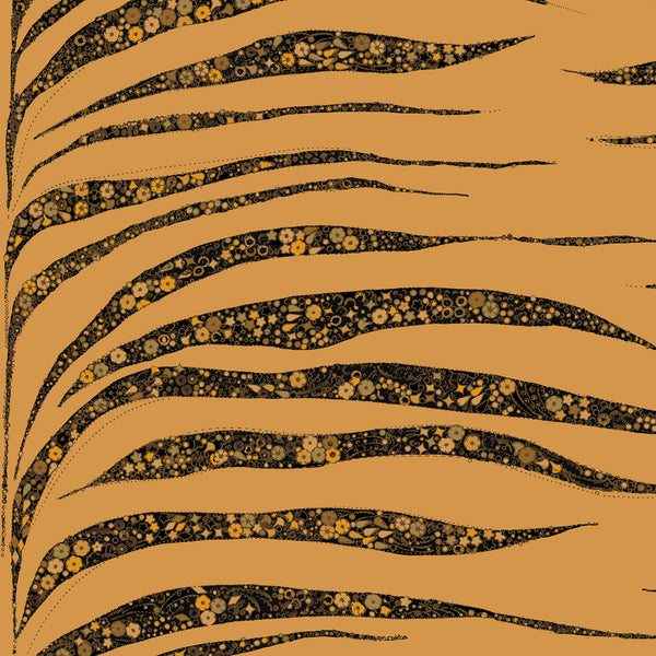 Garden Zebra Matte Wallpaper – Tiger