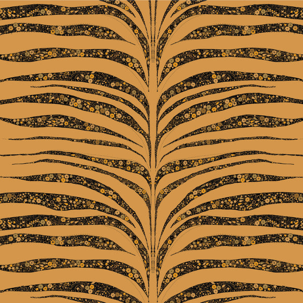 Garden Zebra Matte Wallpaper – Tiger