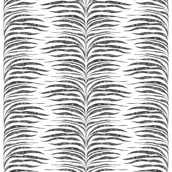 Garden Zebra Linen- White/Black