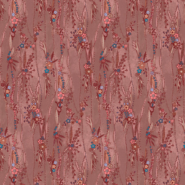 Garden Grow Matte Wallpaper Clay