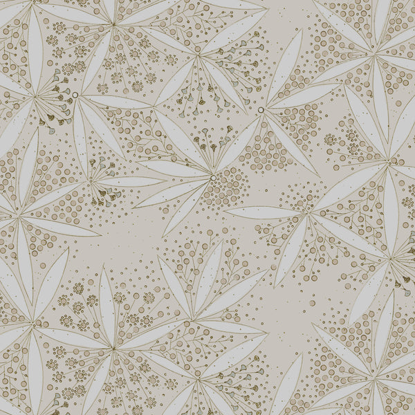 Pollen Abundance Linen - Sepia