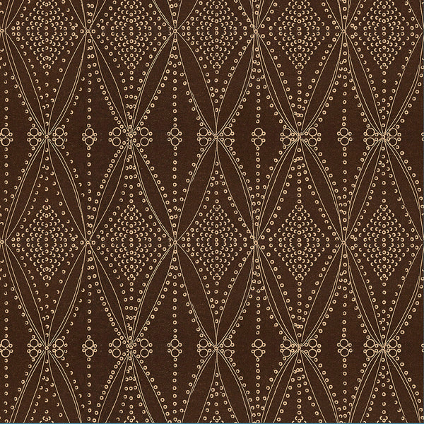 Seed Diamond Matte Wallpaper – Chocolate