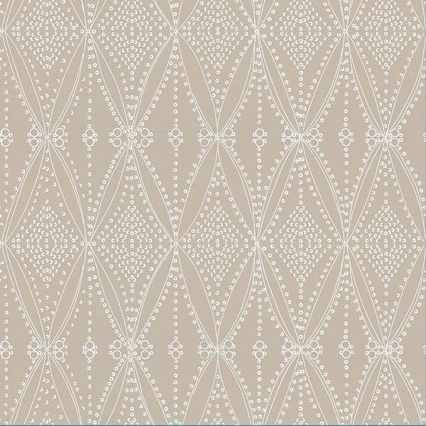 Seed Diamond Matte Wallpaper – Pale Neutral