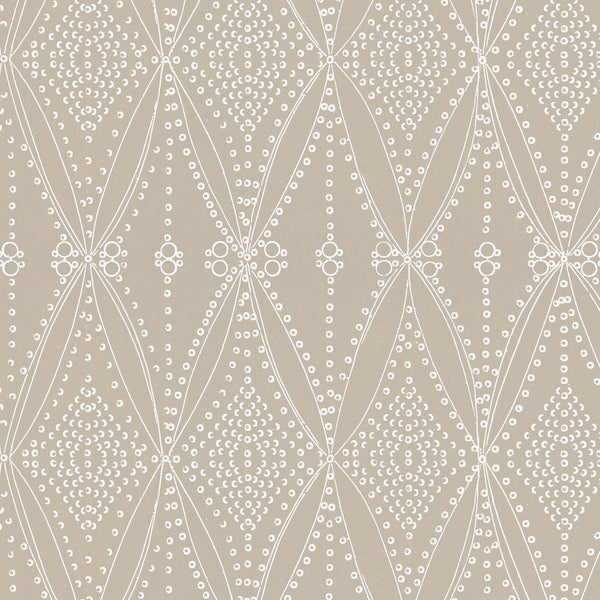 Seed Diamond Matte Wallpaper – Pale Neutral
