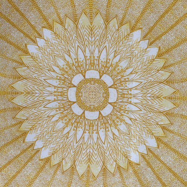 Sunflower Radiance Linen- Sunshine