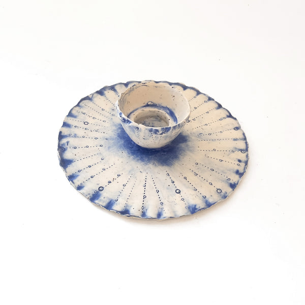 Delphine Candle Plate