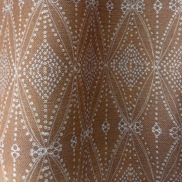 Seed Diamond Linen-Caramel