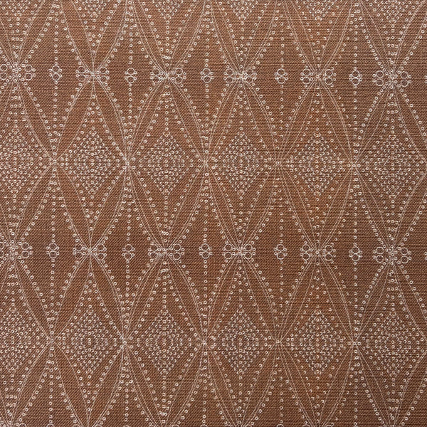 Seed Diamond Linen-Caramel