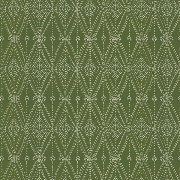 Seed Diamond Linen- Moss