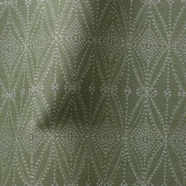 Seed Diamond Linen- Moss