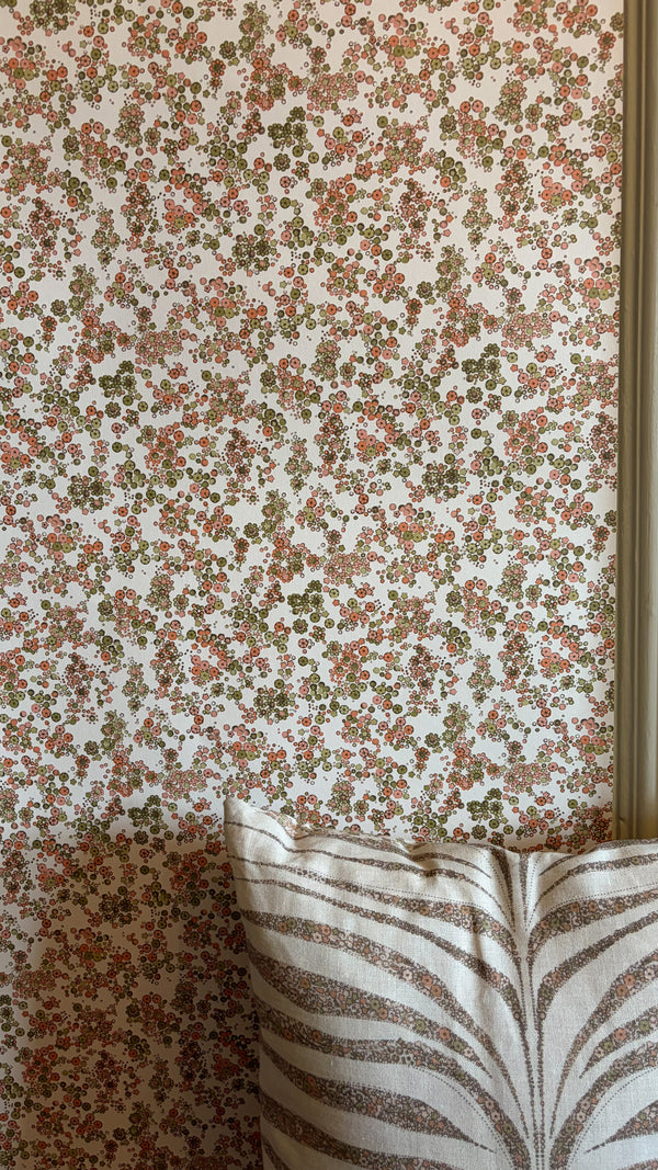 Field Flower Matte Wallpaper – Mallow and Moss