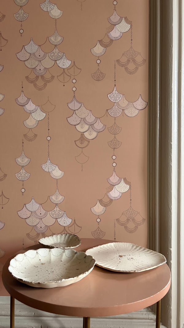 Scale Balance Matte Wallpaper – Cameo