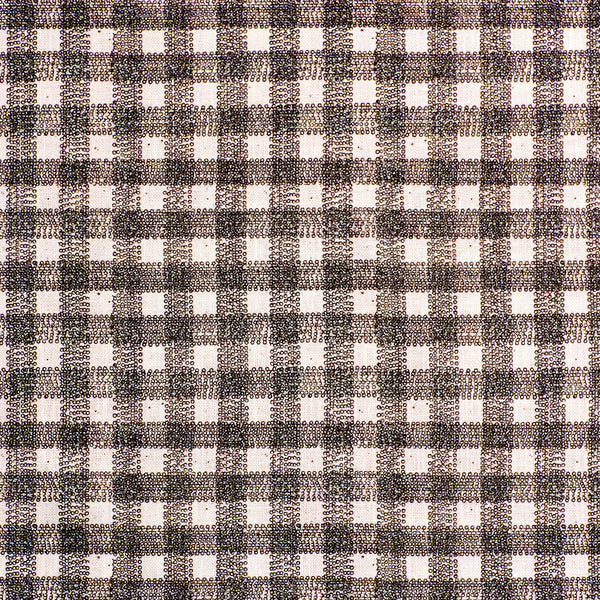 Dot Gingham Linen Natural/Black