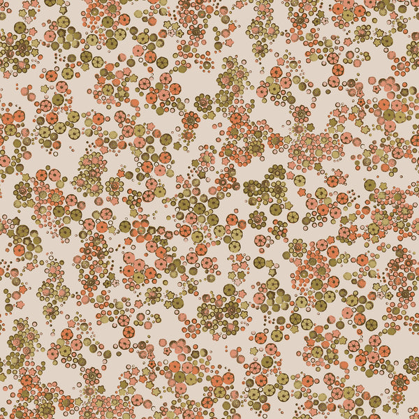 Field Flower Linen - Mallow & Moss