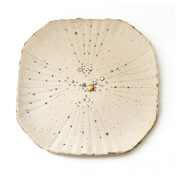 Scalloped Square Plate