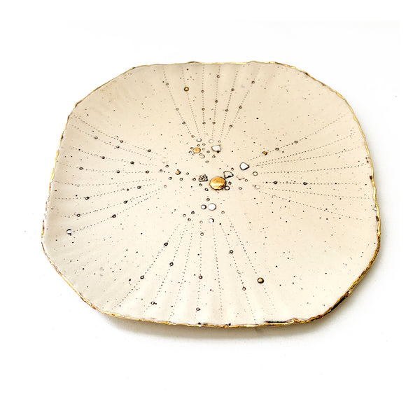 Scalloped Square Plate