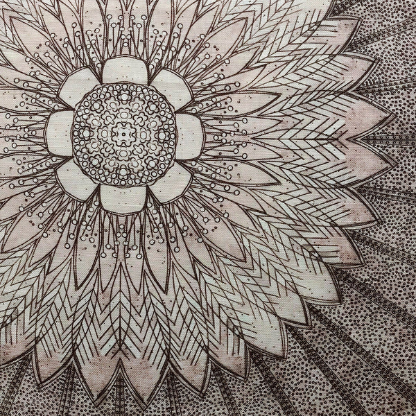 Sunflower Radiance Linen - Natural