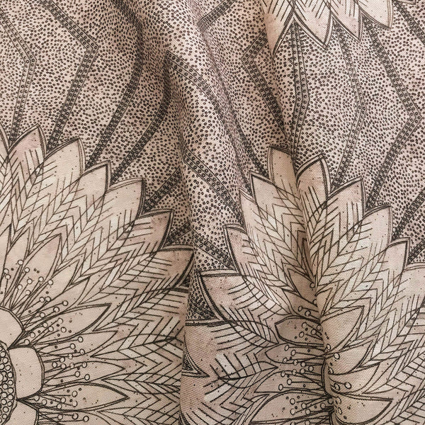 Sunflower Radiance Linen - Natural