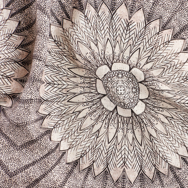 Sunflower Radiance Linen - Natural