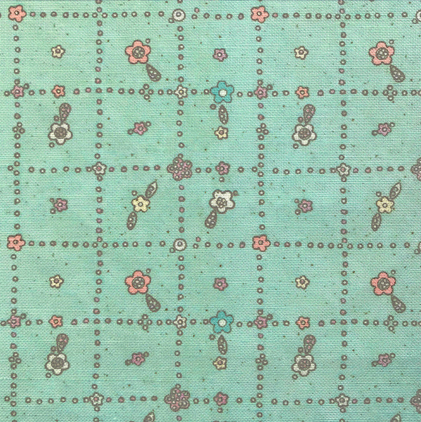 Sweet Garden Linen - Celadon