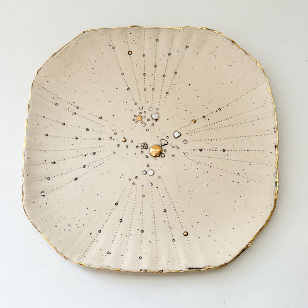 Scalloped Square Plate