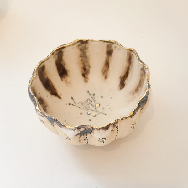 Fluted Small Bowl