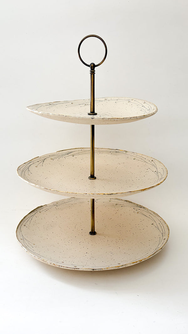 Golden Promise Cake Stand