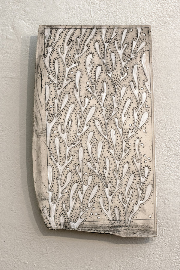 Seaweed Ceramic Wall Piece