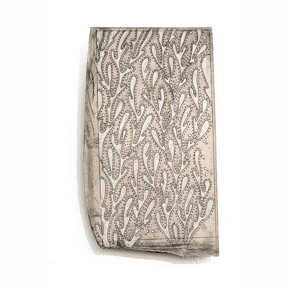 Seaweed Ceramic Wall Piece