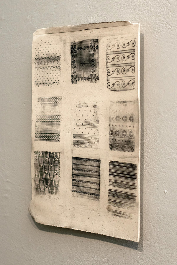 Swatches Ceramic Wall Piece